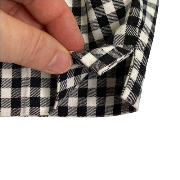 Talbots Hampshire Gingham Ankle Pants Straight Leg Stretch High Waist Soft - Picture 12 of 16